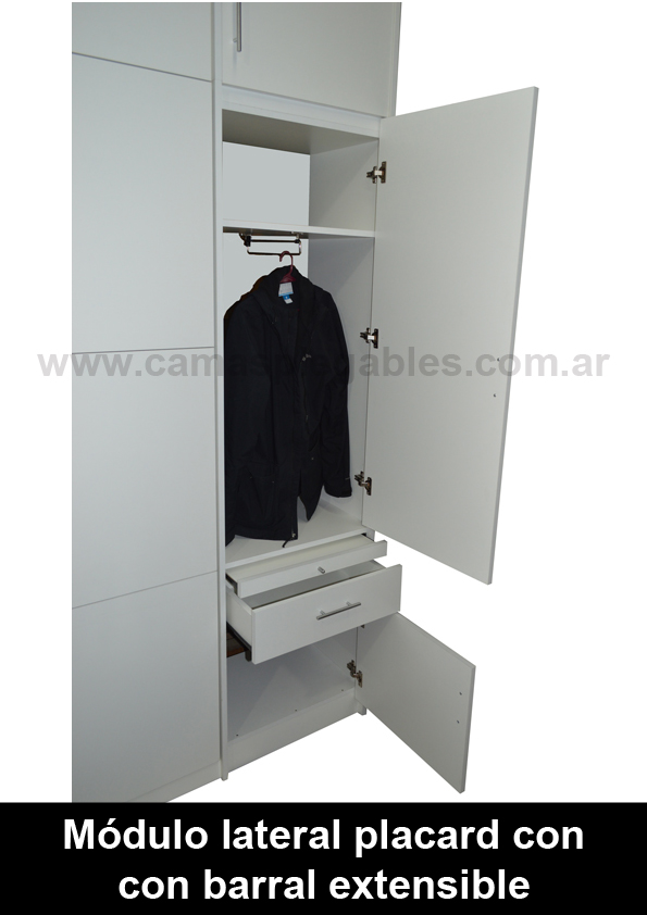 Modulo Interior de Placar con barral extensible 1