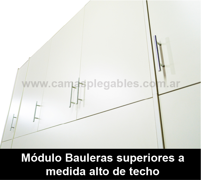 Bauleras superiores a medida alto de techo 1